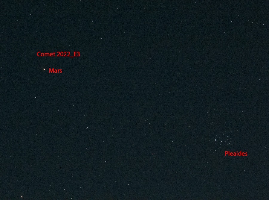Comet C2022-E3 ZTF