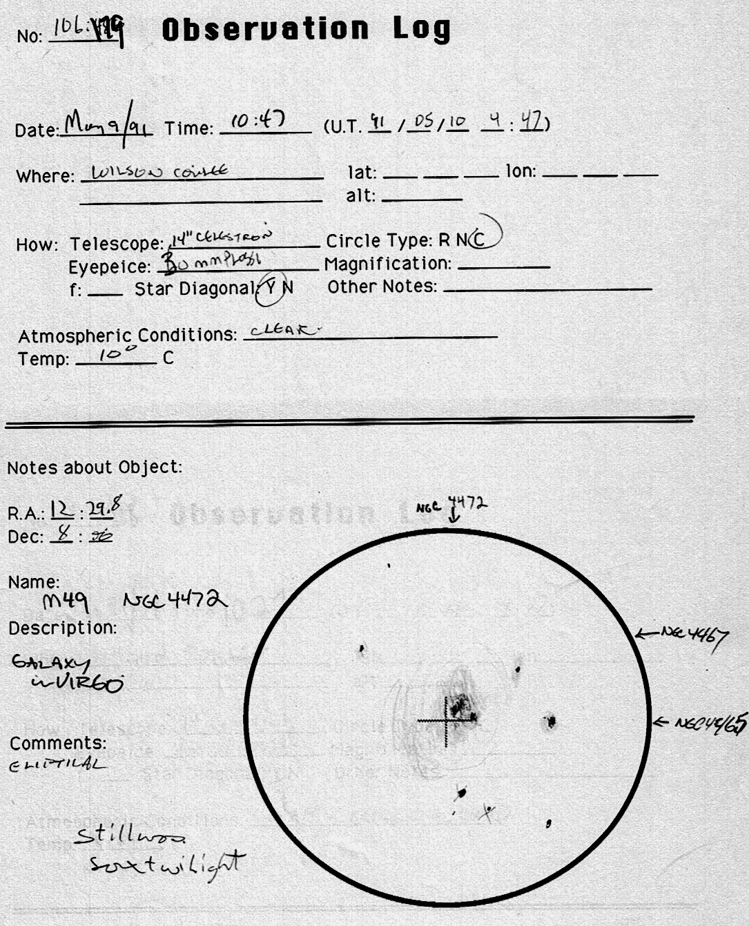 li 179 M49 NGC4472 4467 4465