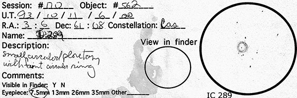 IC 289 2 li 562 IC289